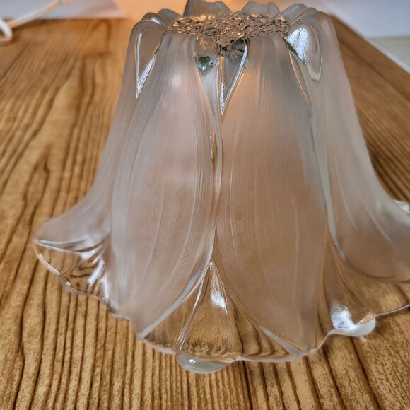 Vintage Walther Glas Frosted Glass Flower Bowl Susanna Satiniert design - Picture 5 of 16